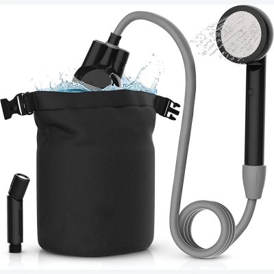 Camping Shower with 10L dry Bag