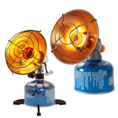 Camping gas heater